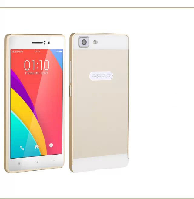 ốp lưng kèm viền kim loại Oppo R5