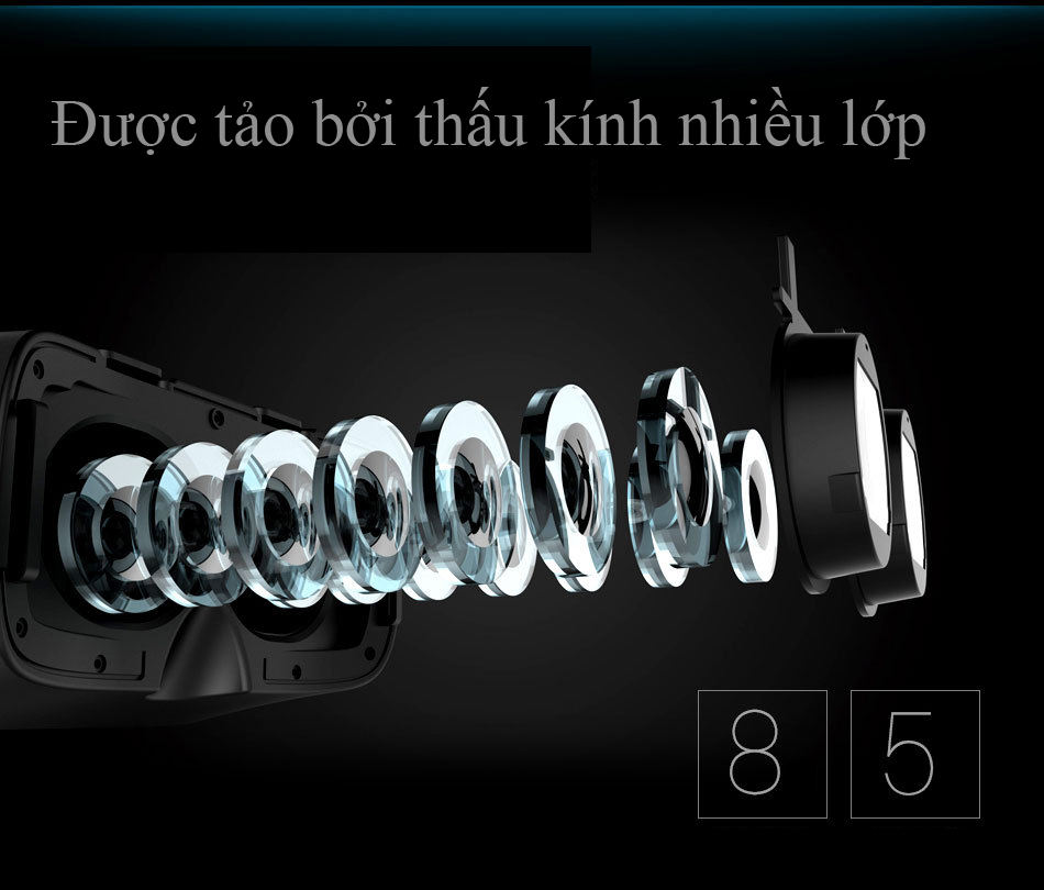 Kính thực tế ảo Vr Box phiên bản 2