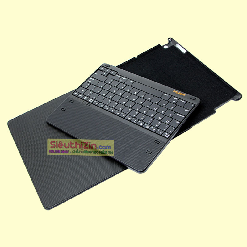 Bàn Phím Bluetooth kèm bao da  cho Ipad 2,3,4 kiêm bao da 