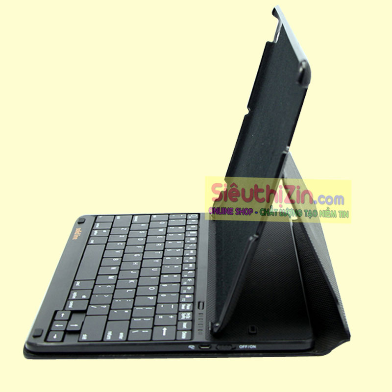 Bàn Phím Bluetooth kèm bao da  cho Ipad 2,3,4 kiêm bao da 