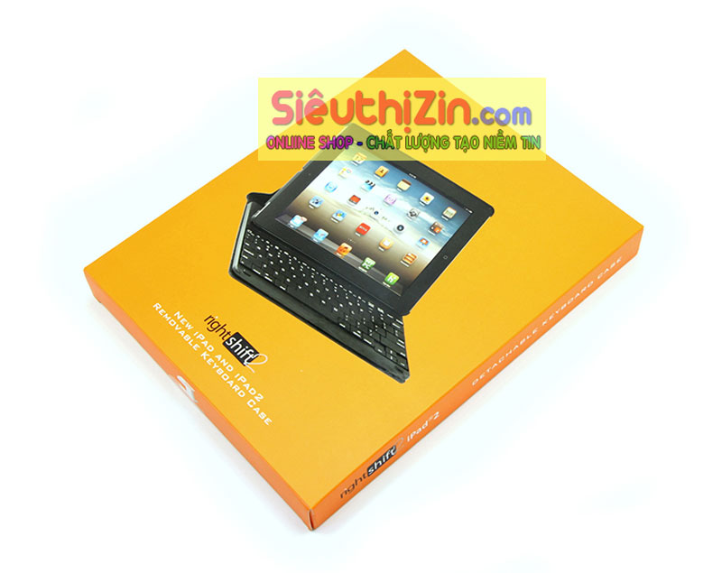Bàn Phím Bluetooth kèm bao da  cho Ipad 2,3,4 kiêm bao da 