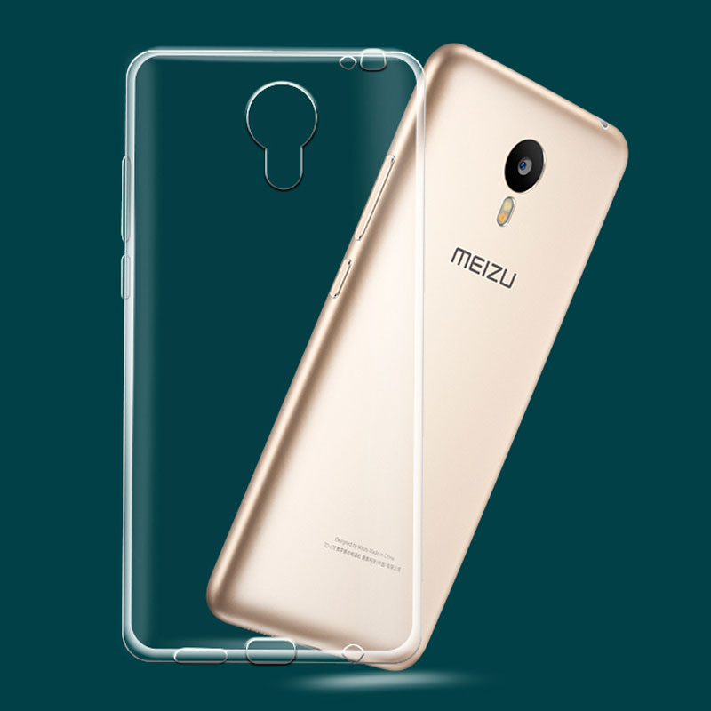 ốp lưng silicone trong suôt meizu M2