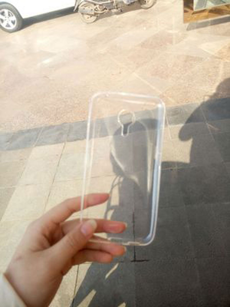 ốp lưng silicone trong suôt meizu Metal