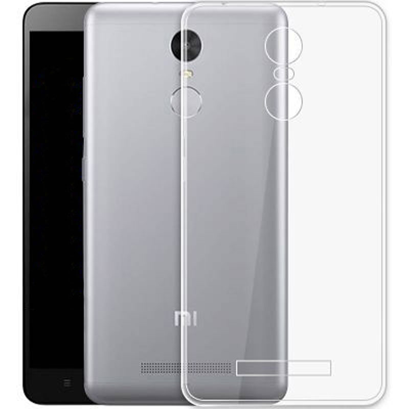 ốp lưng silicone trong suốt xiaomi redmi note 3