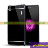 Ốp viền lenovo A7000 plus kèm nắp lưng kim loại