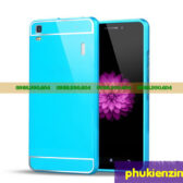 Ốp viền lenovo A7000 plus kèm nắp lưng kim loại