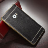 Ốp lưng Xiaomi Mi Note 2 silicone phủ da