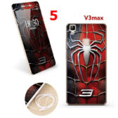 Combo ốp lưng + cường lực Vivo V3 Max full màn in hình 3D ngộ nghĩnh