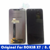 Mặt kính nokia 8.1, thay màn x7 2018 chính hãng 6