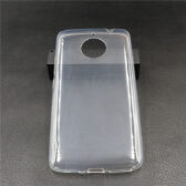 ốp lưng motorola moto e4 plus silicon trắng trong