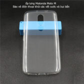 ốp lưng motorola moto m silicon 3