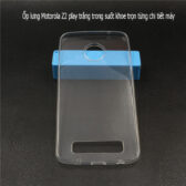 Ốp lưng Motorola moto z2 play silicone trong suốt 7