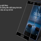 Miếng dán cường lực nokia 8 full màn hình 5