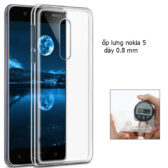 ốp lưng nokia 5 silicon trong suốt 4