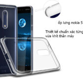 ốp lưng nokia 5 silicon trong suốt 3