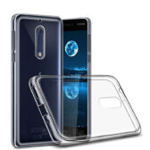 ốp lưng nokia 8 silicon dẻo trắng trong 4