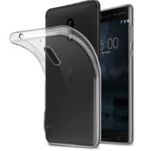 ốp lưng nokia 6 silicon trắng trong 2