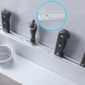 giá để đồ phòng bếp cao cấp kèm ống đũa, kệ đựng đồ nhà bếp 4