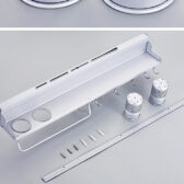 giá để đồ phòng bếp cao cấp kèm 2 cốc, kệ bếp đa chức năng