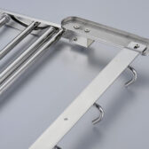 giá để đồ nhà tắm 2 tầng inox, giá treo khăn tắm 3