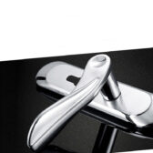 khóa cửa tay cầm inox, khóa cửa tay gạt thép không gỉ 2